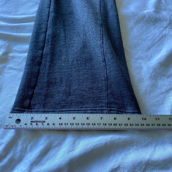 Tuff Athletics Women's Gray Lined Leggings‎ Size Large Fleece Lined Pants - Picture 11 of 12